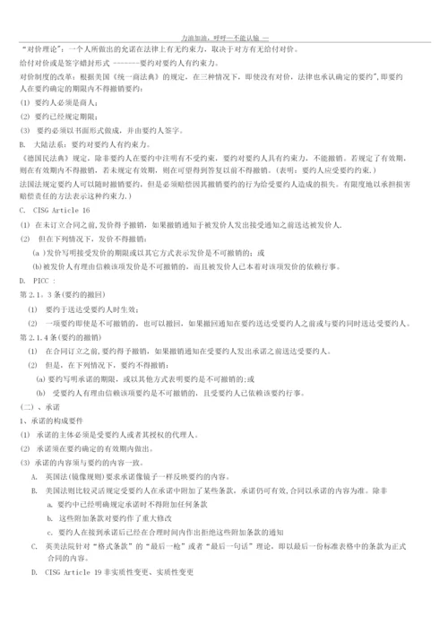 国际商法重点总结.docx