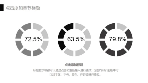 无色主义设计风格商务通用PPT模板