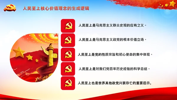 学习人民至上以人民为中心心得体会PPT