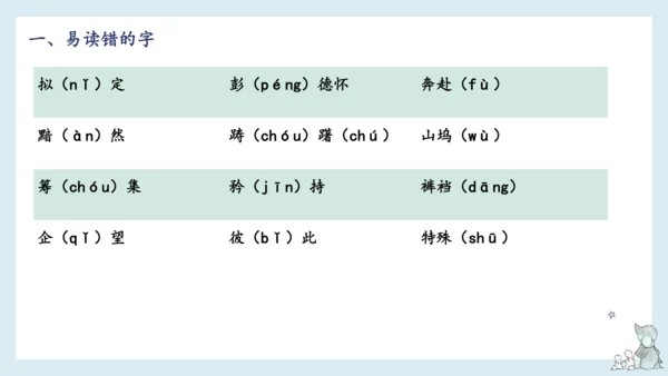统编版语文五年级下册第四单元知识梳理  课件