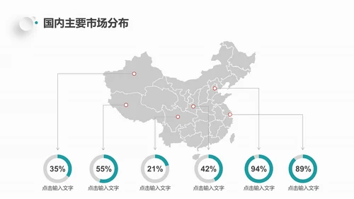 蓝色创业计划融资通用PPT模板