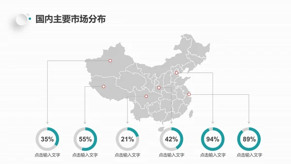 蓝色创业计划融资通用PPT模板