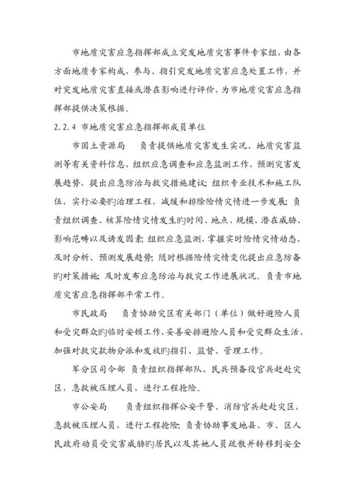 地质灾害应急全新预案修订.docx