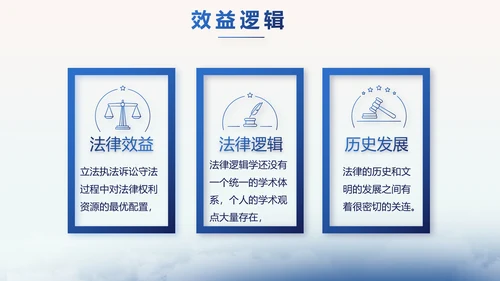 蓝色中国风法法律治讲座PPT动态模板