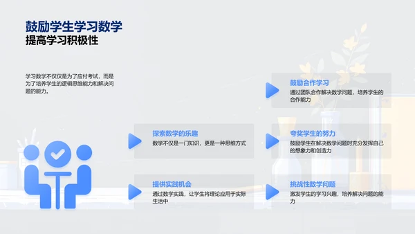 数学实用导论PPT模板