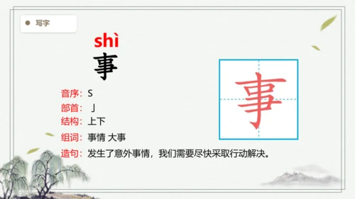【2024秋季学期】语文二上4. 田家四季歌  生字识记  课件