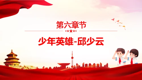 历史英雄人物的故事爱国主义教育通用PPT课件模板