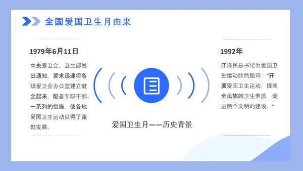 全国爱国卫生月打扫卫生PPT模板