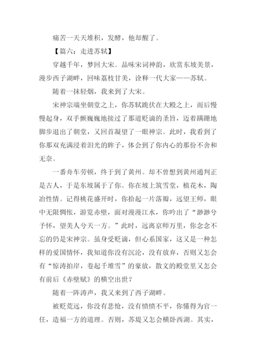 走进苏轼作文.docx