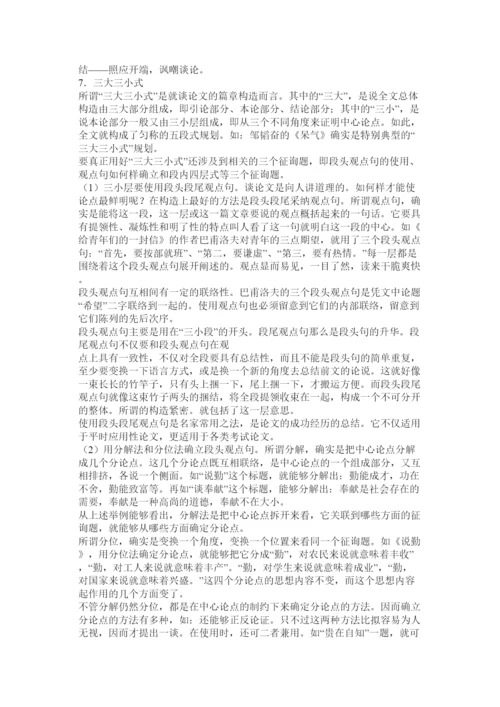 【精编】议论文ۥ格式精选.docx