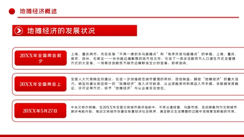 解读地摊经济发展情况与发展对策PPT模板