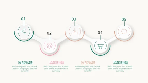 简约水彩风美容护肤宣传动态PPT