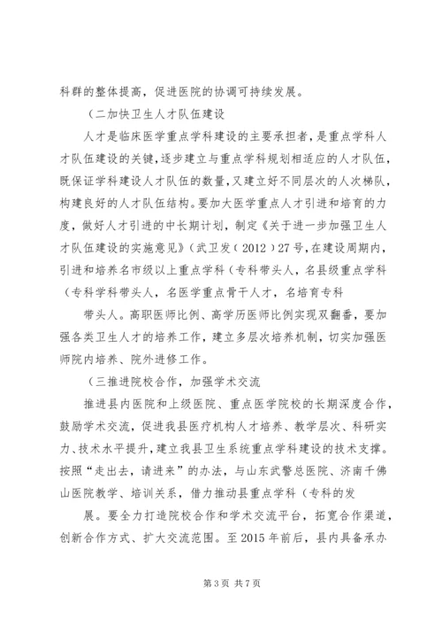 重点学科建设项目申报评选实施方案 (2).docx