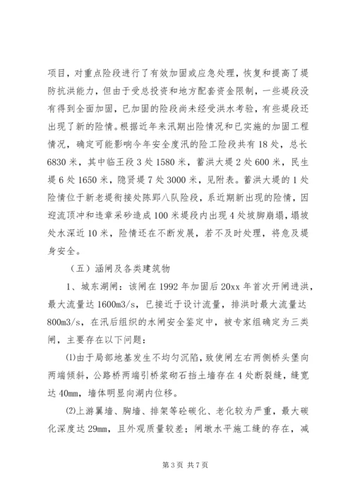 县汛前检查情况汇报材料.docx