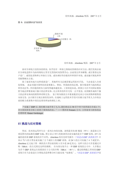 erp是一种进入新市场的低成本途径.docx