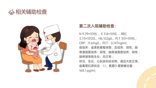 褐色卡通简约儿科疑难病例培训PPT课件病例讨论