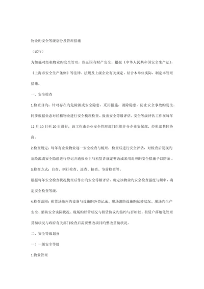 安全等级划分及管理流程.docx