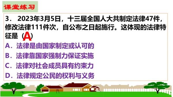 【新课标】9.2 法律保障生活课件【2024春新教材】（27张ppt）