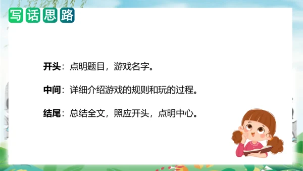 统编版一年级语文上册单元作文能力提升第一单元写话：我说你做（教学课件）