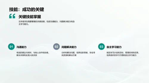 五年级学习指南