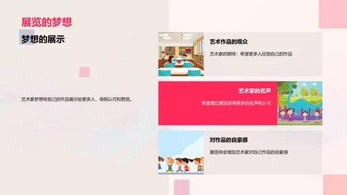 艺术家日常PPT模板