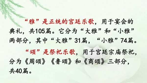 第12课《诗经二首》课件(共51张PPT)