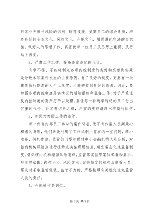 学习《中小金融机构案件风险防控实务》心得 (3).docx