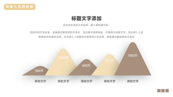 黄色复古配色简约市场调研分析PPT模板