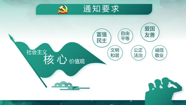 迷彩风军事部队八一建军节演讲PPT