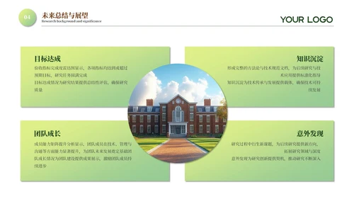 黄色系课题研究答辩PPT模板