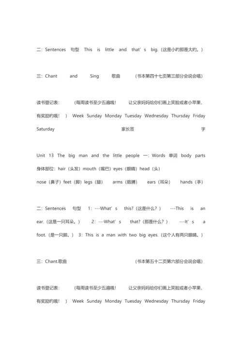 2023年剑桥英语预备级下册全册知识点.docx