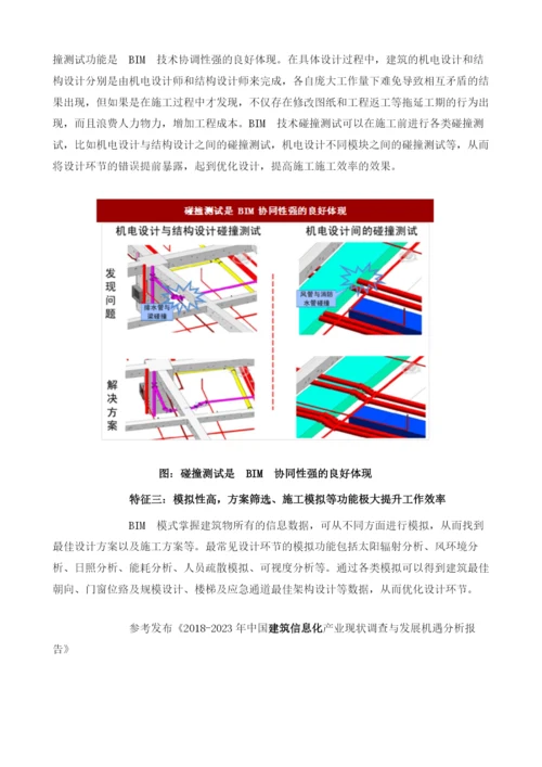 我国建筑信息模型(BIM)行业发展现状概述及技术核心特征分析.docx