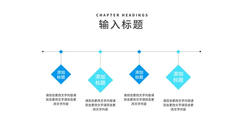 蓝色销售岗工作数据述职报告PPT模板