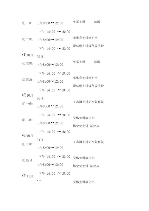 新招聘员工培训计划