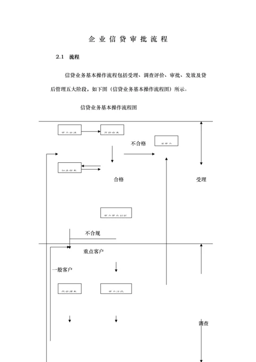 企业信贷审批流程.docx