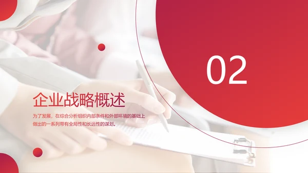 企业战略管理公司文化宣传PPT模板