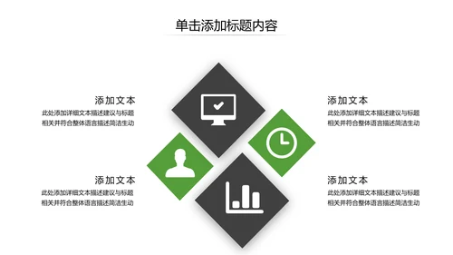 清爽欧美风企业宣传公司简介商务PPT模板