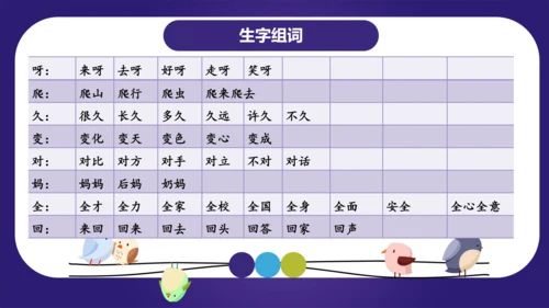 统编版2023-2024学年一年级语文上册单元复习第八单元（复习课件）