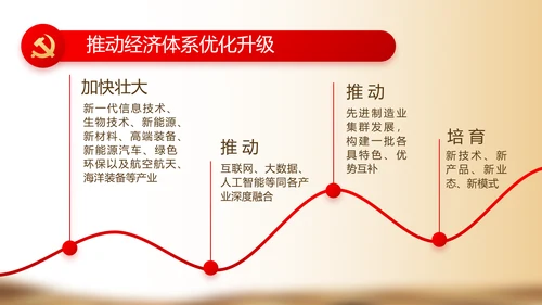 奋斗百年路启航新征程党史学习动态PPT模板