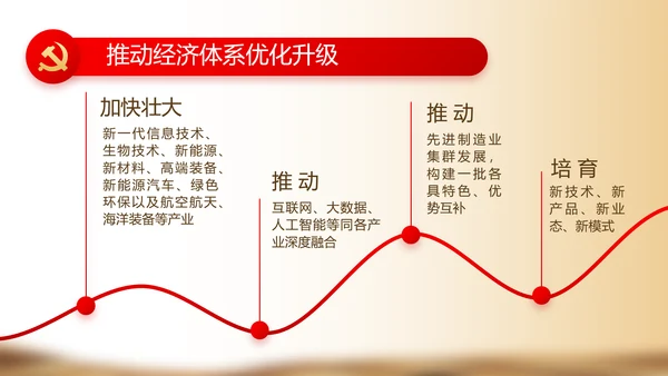 奋斗百年路启航新征程党史学习动态PPT模板