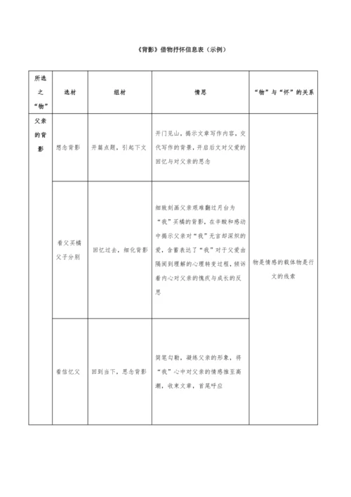 【教学评一体化】第四单元 整体教学设计-【大单元教学】统编语文八年级上册名师备课系列
