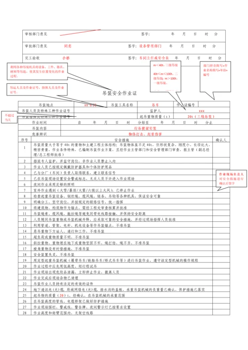 第2部分：八大作业票填写规范.docx