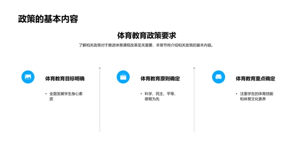 体育教改与全面发展PPT模板