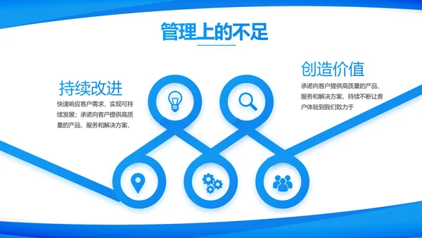 蓝色大气上半年工作汇报商务PPT