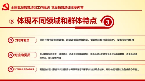 党员教育培训工作规划解读党政党课党建