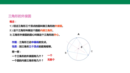 人教版九年级上册24.2.1 点和圆的位置关系  课件（共20张PPT）