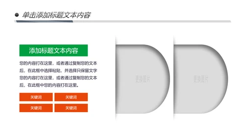 多彩叶子2019工作总结述职报告PPT模板