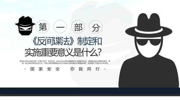 2020全民国家安全反间谍教育知识PPT