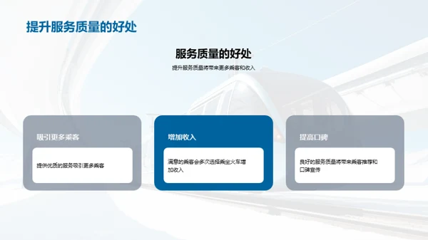 铁路服务新篇章