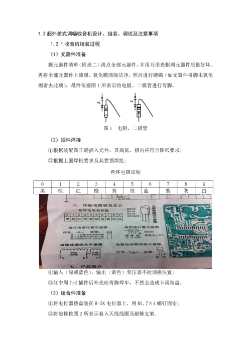 FMAM收音机实训总结报告.docx